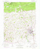 Manheim Pennsylvania Historical topographic map, 1:24000 scale, 7.5 X 7.5 Minute, Year 1955