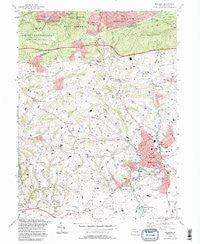 Manheim Pennsylvania Historical topographic map, 1:24000 scale, 7.5 X 7.5 Minute, Year 1995