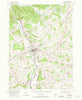 Mansfield Pennsylvania Historical topographic map, 1:24000 scale, 7.5 X 7.5 Minute, Year 1954