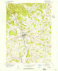 Mansfield Pennsylvania Historical topographic map, 1:24000 scale, 7.5 X 7.5 Minute, Year 1954