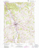 Mansfield Pennsylvania Historical topographic map, 1:24000 scale, 7.5 X 7.5 Minute, Year 1954
