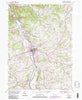 Mansfield Pennsylvania Historical topographic map, 1:24000 scale, 7.5 X 7.5 Minute, Year 1954