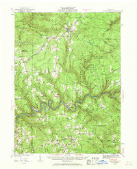 Marienville Pennsylvania Historical topographic map, 1:62500 scale, 15 X 15 Minute, Year 1936