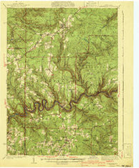 Marienville Pennsylvania Historical topographic map, 1:62500 scale, 15 X 15 Minute, Year 1941