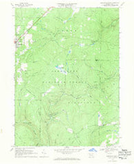 Marienville East Pennsylvania Historical topographic map, 1:24000 scale, 7.5 X 7.5 Minute, Year 1967
