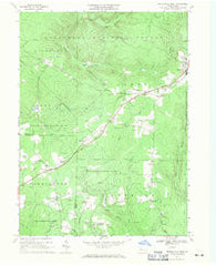 Marienville West Pennsylvania Historical topographic map, 1:24000 scale, 7.5 X 7.5 Minute, Year 1967