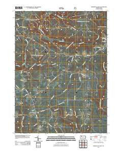 Marienville West Pennsylvania Historical topographic map, 1:24000 scale, 7.5 X 7.5 Minute, Year 2011