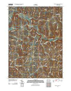 Marion Center Pennsylvania Historical topographic map, 1:24000 scale, 7.5 X 7.5 Minute, Year 2010