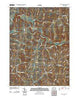 Marion Center Pennsylvania Historical topographic map, 1:24000 scale, 7.5 X 7.5 Minute, Year 2010