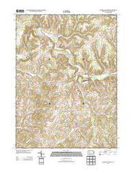 Marion Center Pennsylvania Historical topographic map, 1:24000 scale, 7.5 X 7.5 Minute, Year 2013