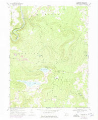 Markleton Pennsylvania Historical topographic map, 1:24000 scale, 7.5 X 7.5 Minute, Year 1968