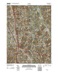 Mars Pennsylvania Historical topographic map, 1:24000 scale, 7.5 X 7.5 Minute, Year 2010