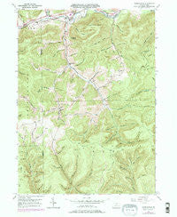 Marshlands Pennsylvania Historical topographic map, 1:24000 scale, 7.5 X 7.5 Minute, Year 1947