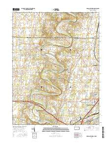 Mason and Dixon Pennsylvania Current topographic map, 1:24000 scale, 7.5 X 7.5 Minute, Year 2016
