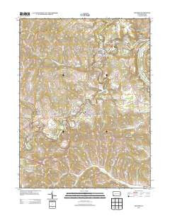 Mather Pennsylvania Historical topographic map, 1:24000 scale, 7.5 X 7.5 Minute, Year 2013