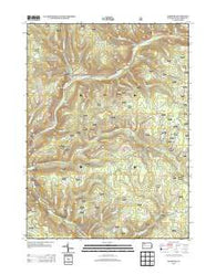 Mayburg Pennsylvania Historical topographic map, 1:24000 scale, 7.5 X 7.5 Minute, Year 2013