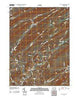 McAlevys Fort Pennsylvania Historical topographic map, 1:24000 scale, 7.5 X 7.5 Minute, Year 2010