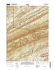 McClure Pennsylvania Current topographic map, 1:24000 scale, 7.5 X 7.5 Minute, Year 2016