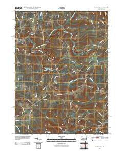McGees Mills Pennsylvania Historical topographic map, 1:24000 scale, 7.5 X 7.5 Minute, Year 2010
