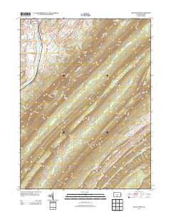 McVeytown Pennsylvania Historical topographic map, 1:24000 scale, 7.5 X 7.5 Minute, Year 2013