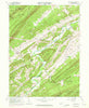 Mc Coysville Pennsylvania Historical topographic map, 1:24000 scale, 7.5 X 7.5 Minute, Year 1960