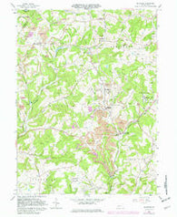 Mc Intyre Pennsylvania Historical topographic map, 1:24000 scale, 7.5 X 7.5 Minute, Year 1964
