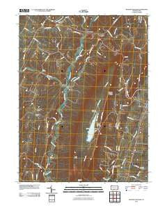 Meadow Grounds Pennsylvania Historical topographic map, 1:24000 scale, 7.5 X 7.5 Minute, Year 2010