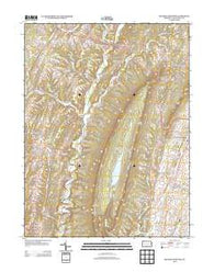 Meadow Grounds Pennsylvania Historical topographic map, 1:24000 scale, 7.5 X 7.5 Minute, Year 2013