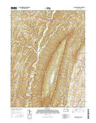 Meadow Grounds Pennsylvania Current topographic map, 1:24000 scale, 7.5 X 7.5 Minute, Year 2016