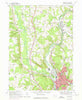 Meadville Pennsylvania Historical topographic map, 1:24000 scale, 7.5 X 7.5 Minute, Year 1968