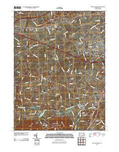 Mechanicsburg Pennsylvania Historical topographic map, 1:24000 scale, 7.5 X 7.5 Minute, Year 2010