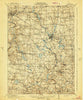Mercer Pennsylvania Historical topographic map, 1:62500 scale, 15 X 15 Minute, Year 1913