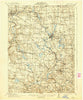 Mercer Pennsylvania Historical topographic map, 1:62500 scale, 15 X 15 Minute, Year 1913