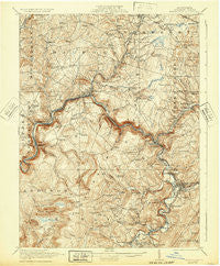 Meyersdale Pennsylvania Historical topographic map, 1:62500 scale, 15 X 15 Minute, Year 1921