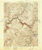Meyersdale Pennsylvania Historical topographic map, 1:62500 scale, 15 X 15 Minute, Year 1921