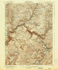 Meyersdale Pennsylvania Historical topographic map, 1:62500 scale, 15 X 15 Minute, Year 1921
