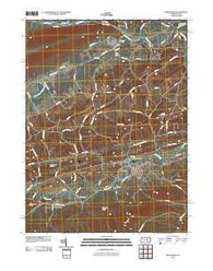 Middleburg Pennsylvania Historical topographic map, 1:24000 scale, 7.5 X 7.5 Minute, Year 2010