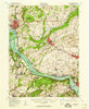 Middletown Pennsylvania Historical topographic map, 1:62500 scale, 15 X 15 Minute, Year 1956