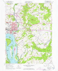 Middletown Pennsylvania Historical topographic map, 1:24000 scale, 7.5 X 7.5 Minute, Year 1963