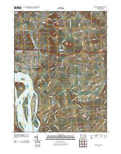 Middletown Pennsylvania Historical topographic map, 1:24000 scale, 7.5 X 7.5 Minute, Year 2010