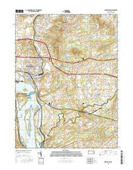 Middletown Pennsylvania Current topographic map, 1:24000 scale, 7.5 X 7.5 Minute, Year 2016