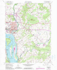 Middletown Pennsylvania Historical topographic map, 1:24000 scale, 7.5 X 7.5 Minute, Year 1963