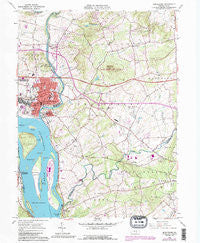Middletown Pennsylvania Historical topographic map, 1:24000 scale, 7.5 X 7.5 Minute, Year 1963
