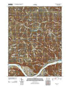 Midland Pennsylvania Historical topographic map, 1:24000 scale, 7.5 X 7.5 Minute, Year 2010