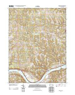 Midland Pennsylvania Historical topographic map, 1:24000 scale, 7.5 X 7.5 Minute, Year 2013