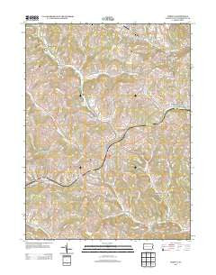 Midway Pennsylvania Historical topographic map, 1:24000 scale, 7.5 X 7.5 Minute, Year 2013