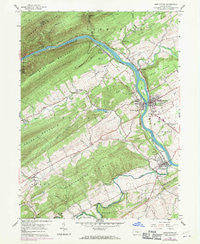 Mifflintown Pennsylvania Historical topographic map, 1:24000 scale, 7.5 X 7.5 Minute, Year 1959