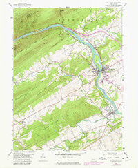 Mifflintown Pennsylvania Historical topographic map, 1:24000 scale, 7.5 X 7.5 Minute, Year 1959