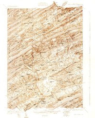 Mifflintown Pennsylvania Historical topographic map, 1:48000 scale, 15 X 15 Minute, Year 1925