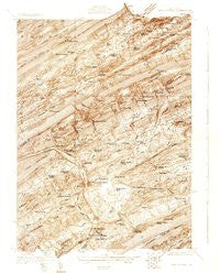 Mifflintown Pennsylvania Historical topographic map, 1:48000 scale, 15 X 15 Minute, Year 1925
